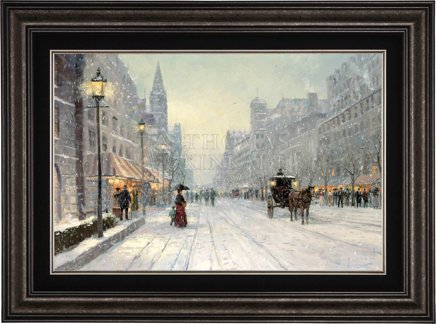 Winter's Dusk - Limited Edition Canvas