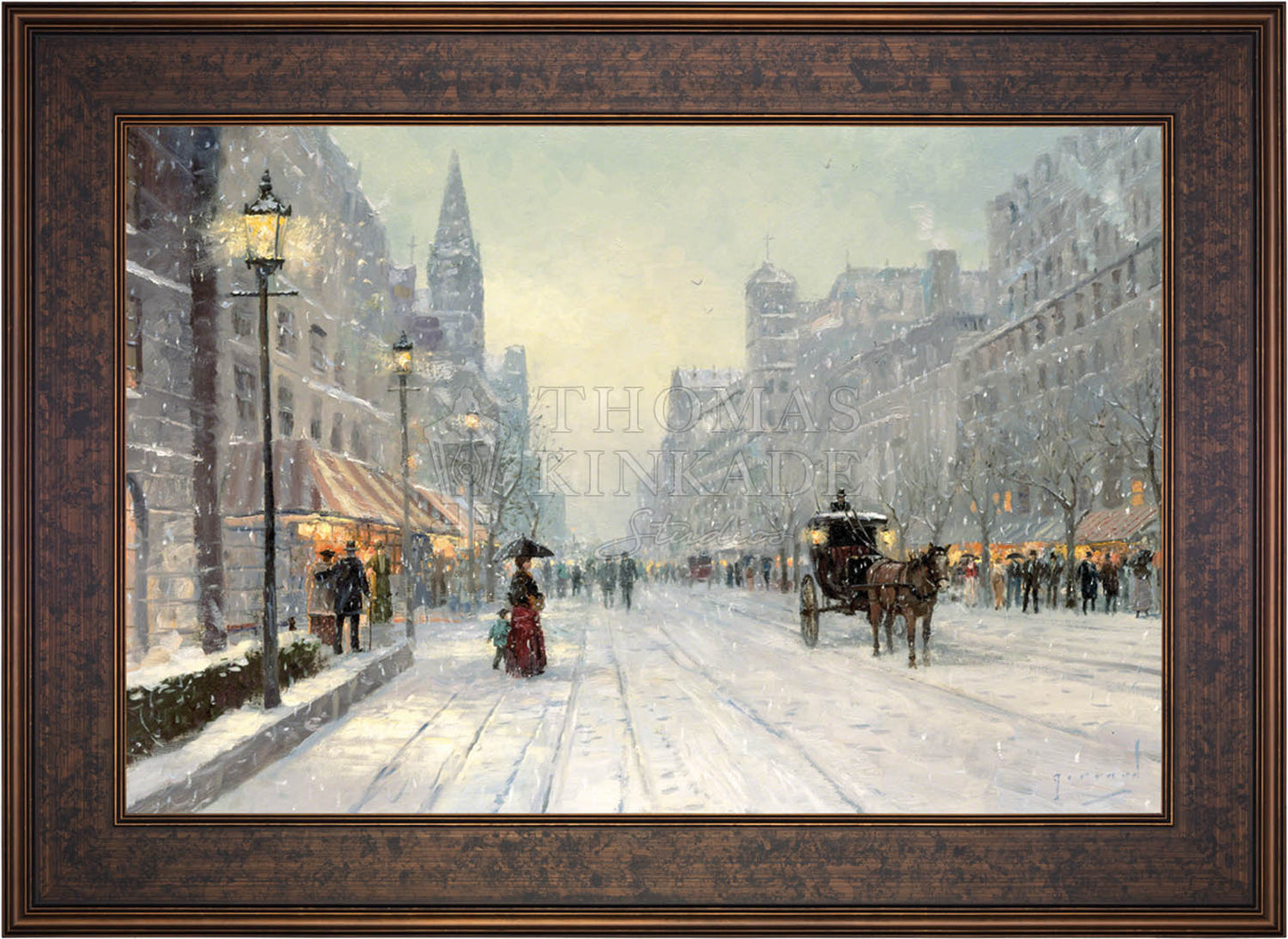 Winter's Dusk - Limited Edition Canvas