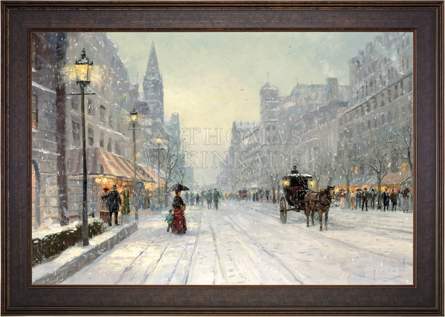 Winter's Dusk - Limited Edition Canvas