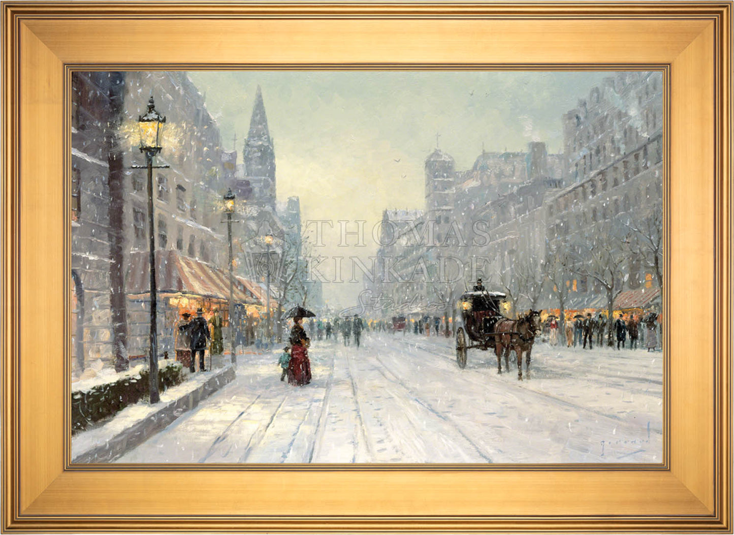 Winter's Dusk - Limited Edition Canvas
