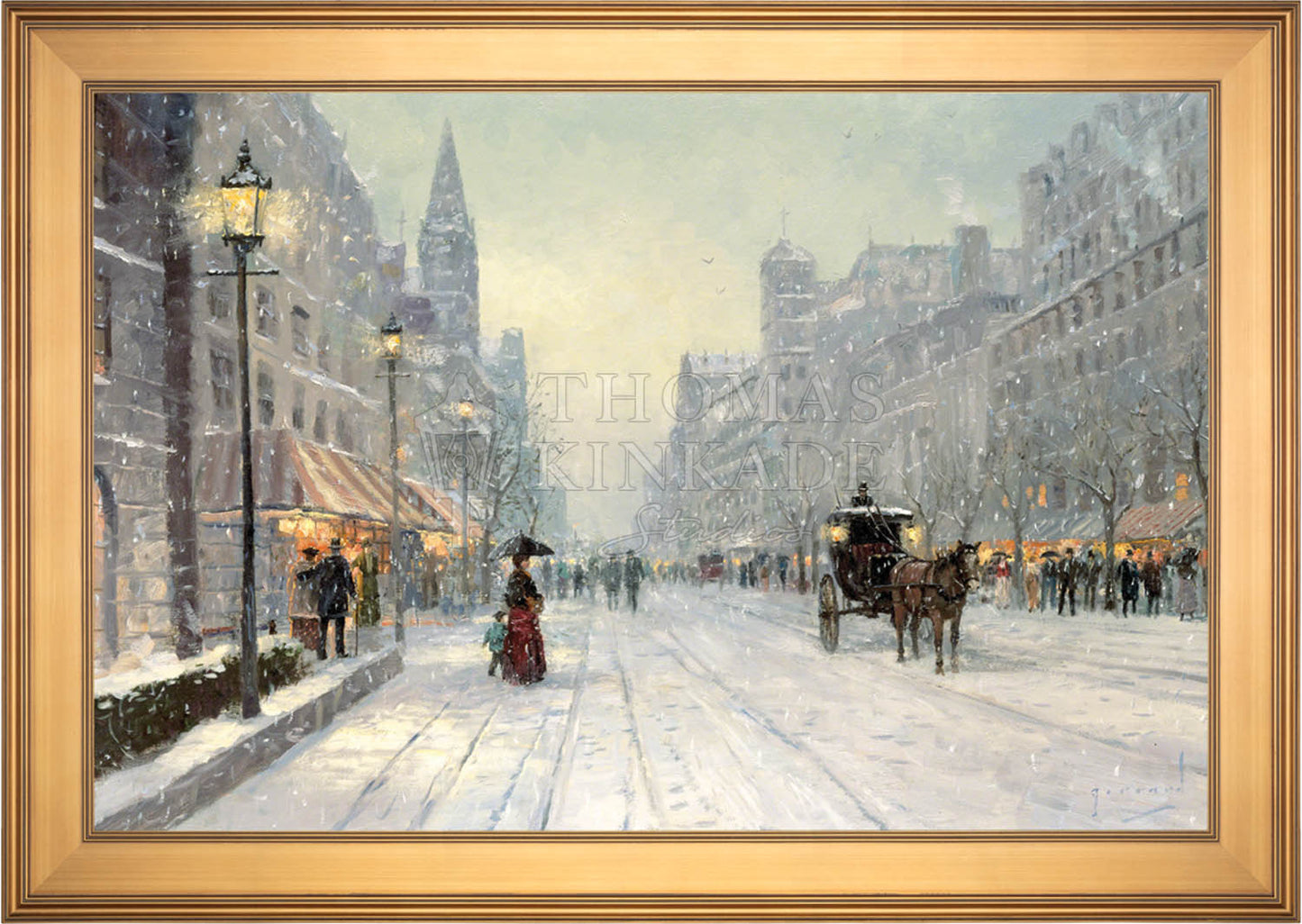 Winter's Dusk - Limited Edition Canvas