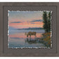 Dawn—Moose Deckled Edge Paper Print - Wild Wings