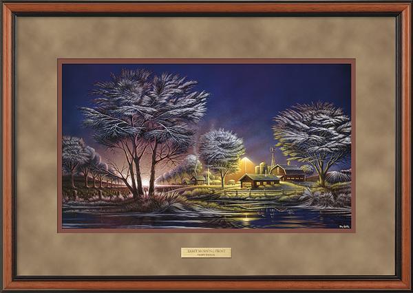 Early Morning Frost Framed Print - Wild Wings