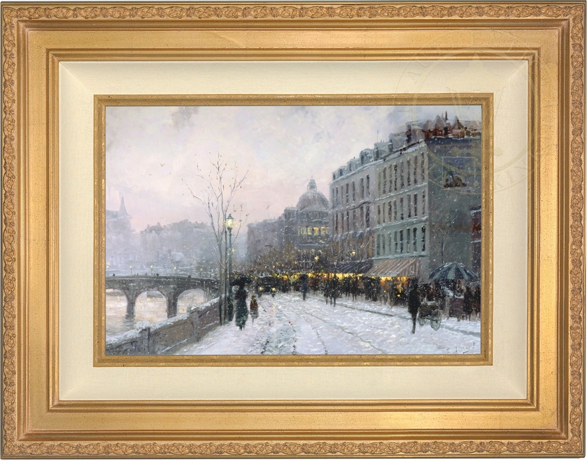 Evening on the Seine - Limited Edition Canvas