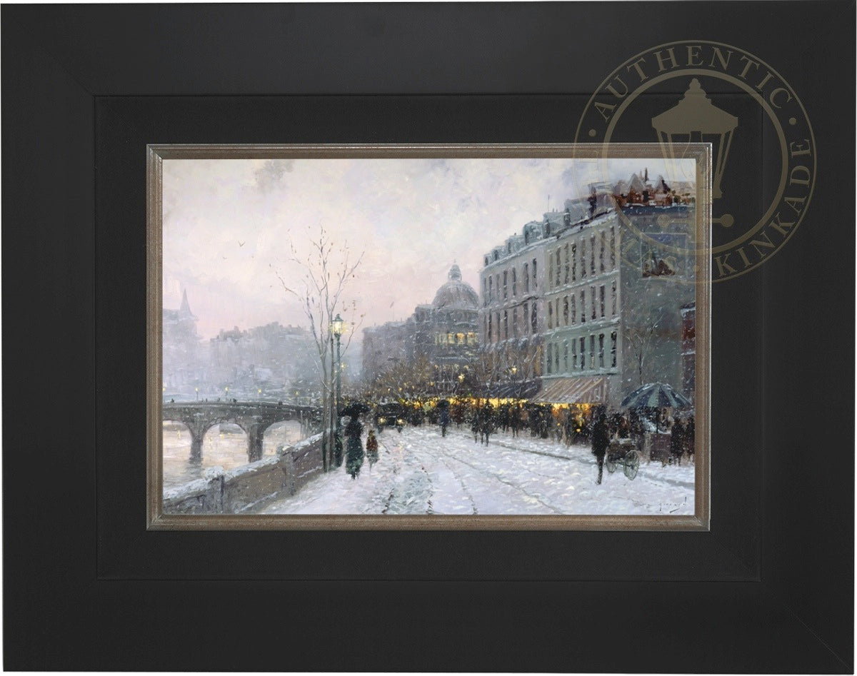 Evening on the Seine - Limited Edition Canvas