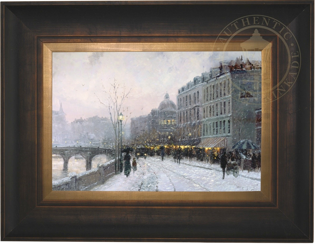 Evening on the Seine - Limited Edition Canvas