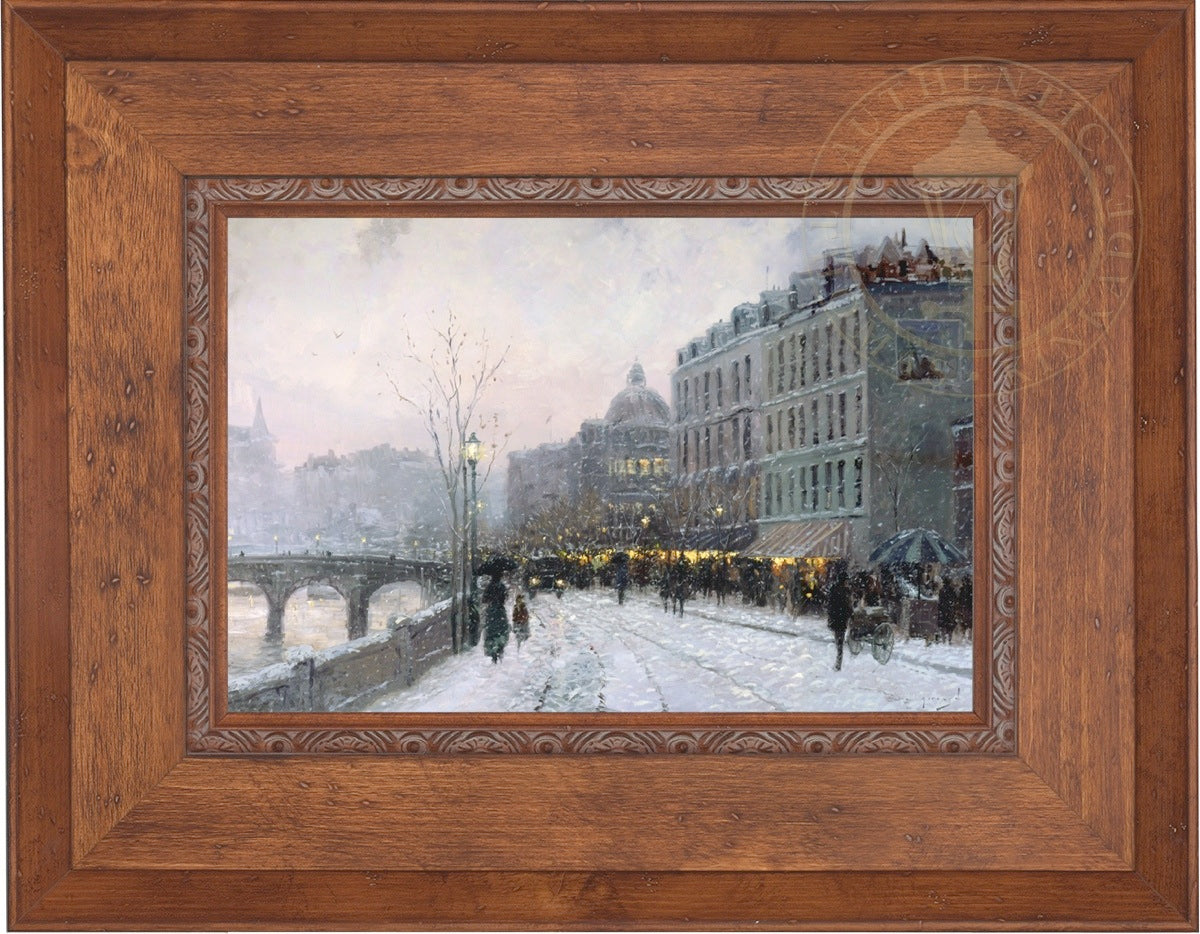 Evening on the Seine - Limited Edition Canvas
