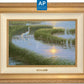 Evening Solitude—White Egret; Artist Proof Edition (AP) Master Artisan Canvas - Wild Wings