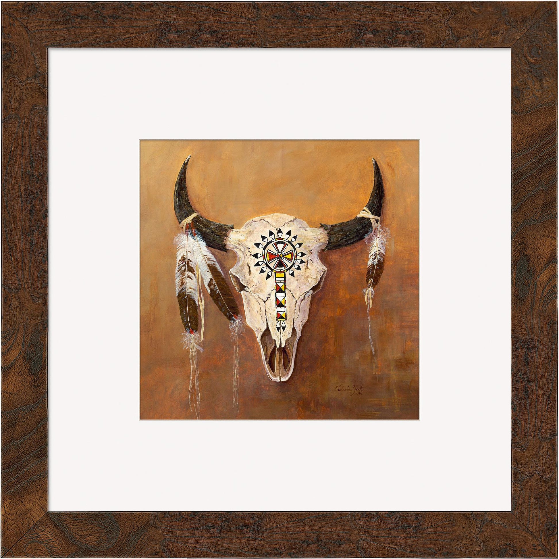 Big Medicine Skull Contempo Square - Wild Wings