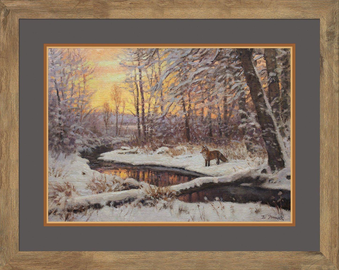 Fox at Evening—Bridger Creek Limited Edition Paper Print - Wild Wings