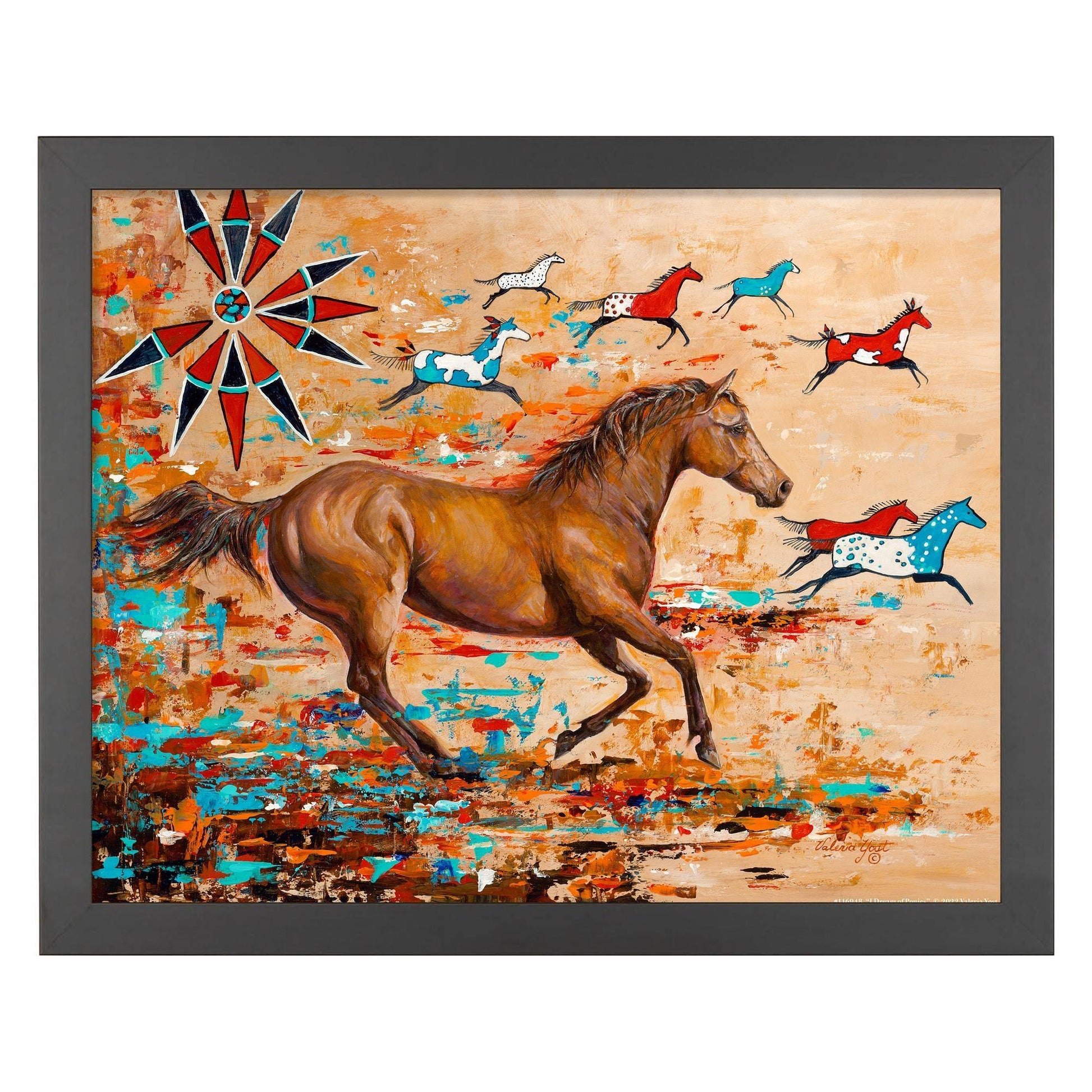 Race the Wind Standard Art Print - Wild Wings