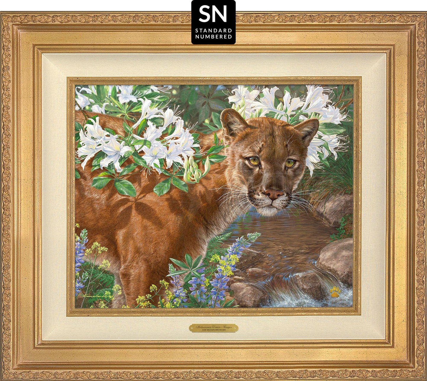 Midsummer's Dream; Standard Numbered Edition (SN) Master Artisan Canvas - Wild Wings
