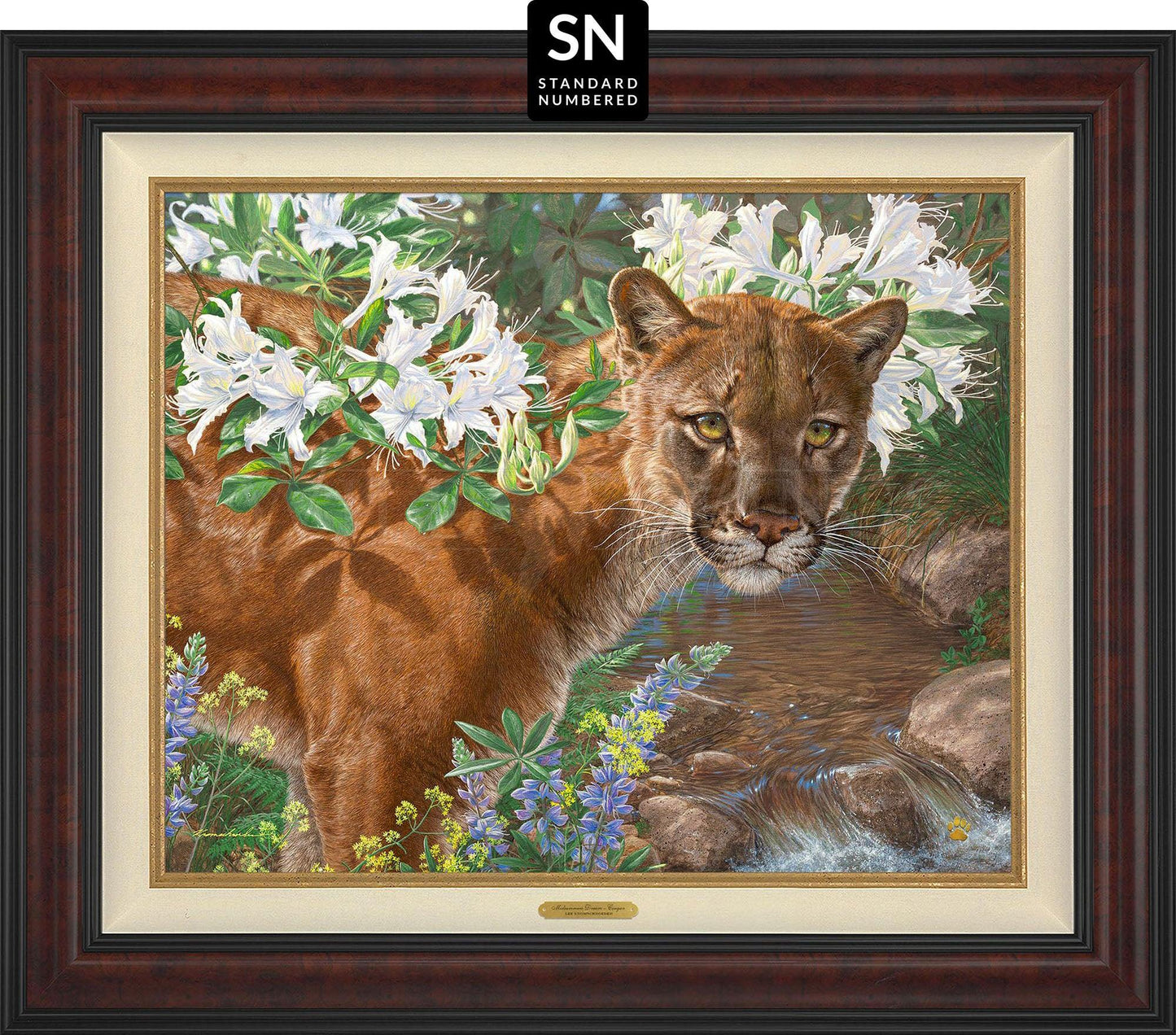 Midsummer's Dream; Standard Numbered Edition (SN) Master Artisan Canvas - Wild Wings