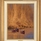 Spring Royals—Horned Grebes; Standard Numbered Edition (SN) Master Artisan Canvas - Wild Wings