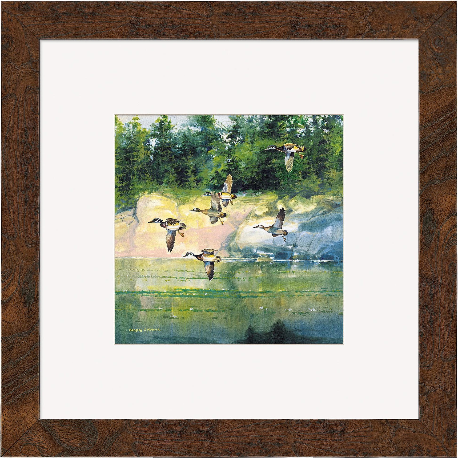 The Woodies—Wood Ducks Contempo Square - Wild Wings