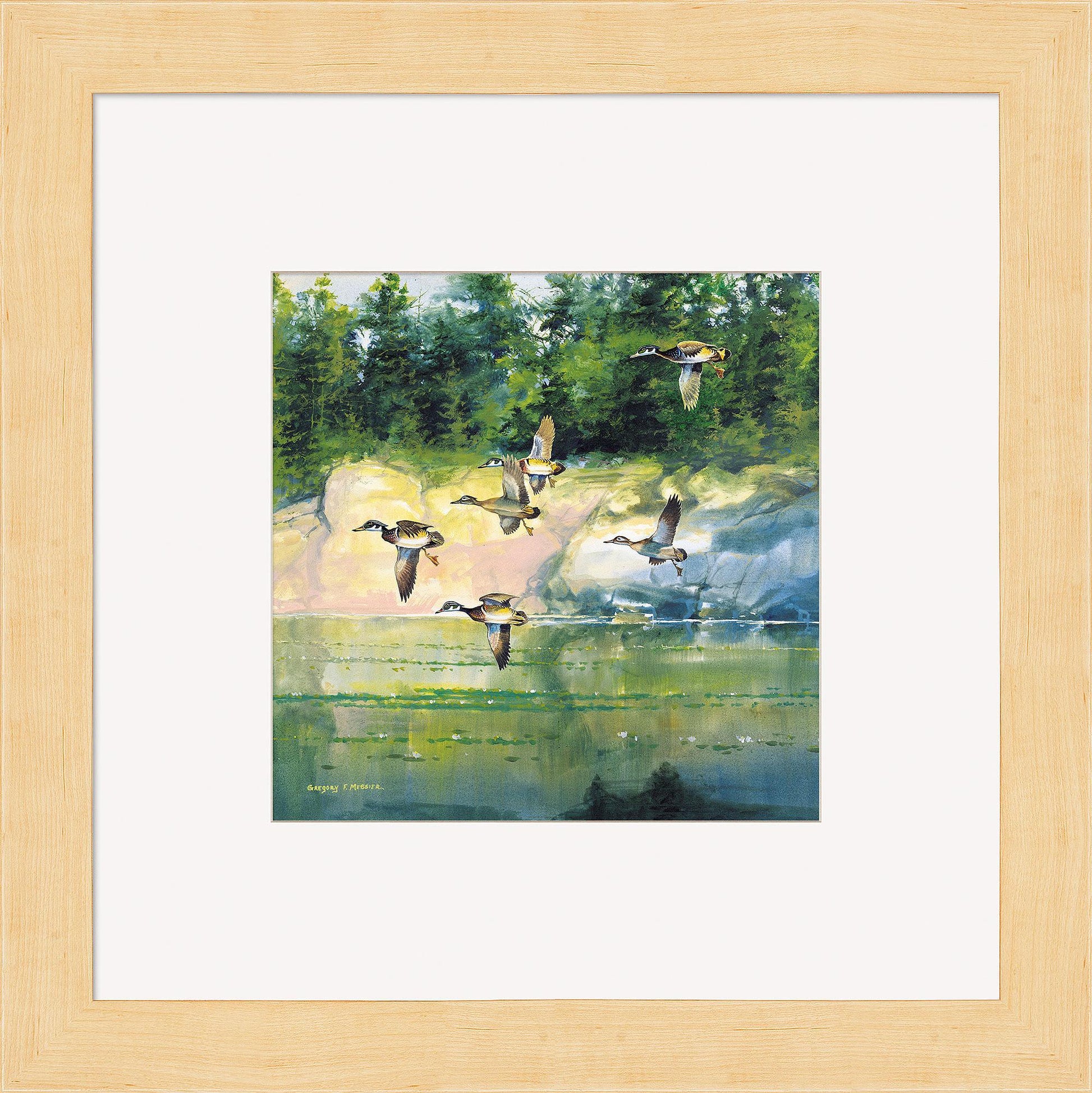 The Woodies—Wood Ducks Contempo Square - Wild Wings