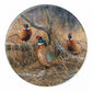First Dusting—Pheasants Round Cutting Board - Wild Wings
