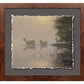 Fog Effect—Whitetail Deer Deckled Edge Paper Print - Wild Wings