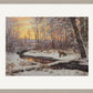 Fox at Evening—Bridger Creek - Limited Edition Paper