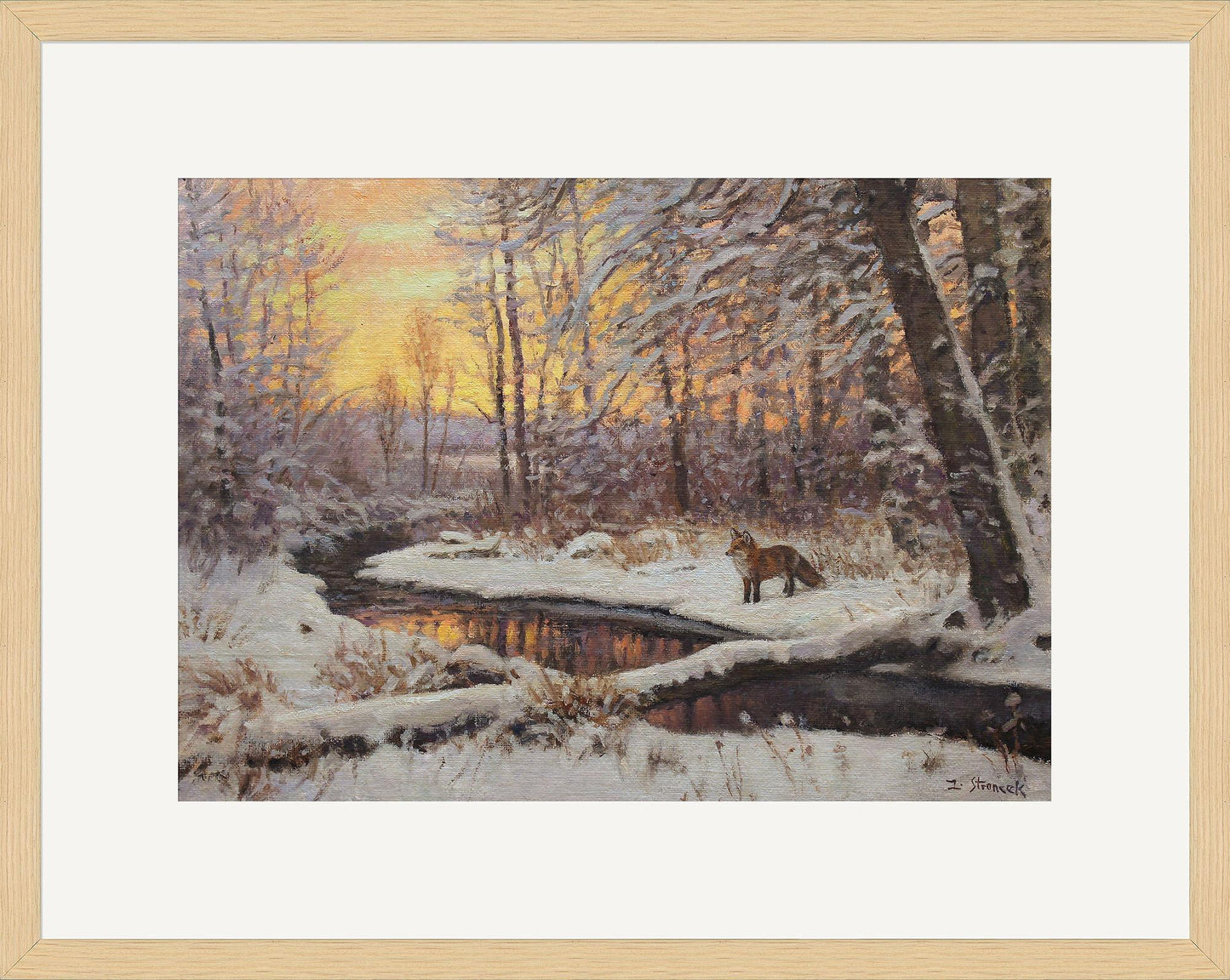 Fox at Evening—Bridger Creek Limited Edition Paper Print - Wild Wings