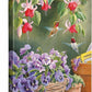 Garden Delight—Hummingbirds Gallery Wrapped Canvas - Wild Wings