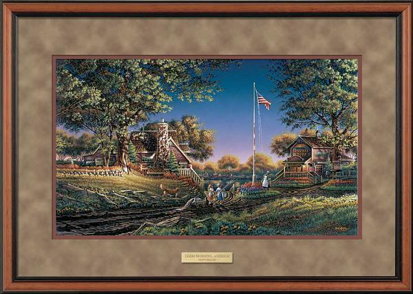 Good Morning, America Framed Encore Print - Wild Wings