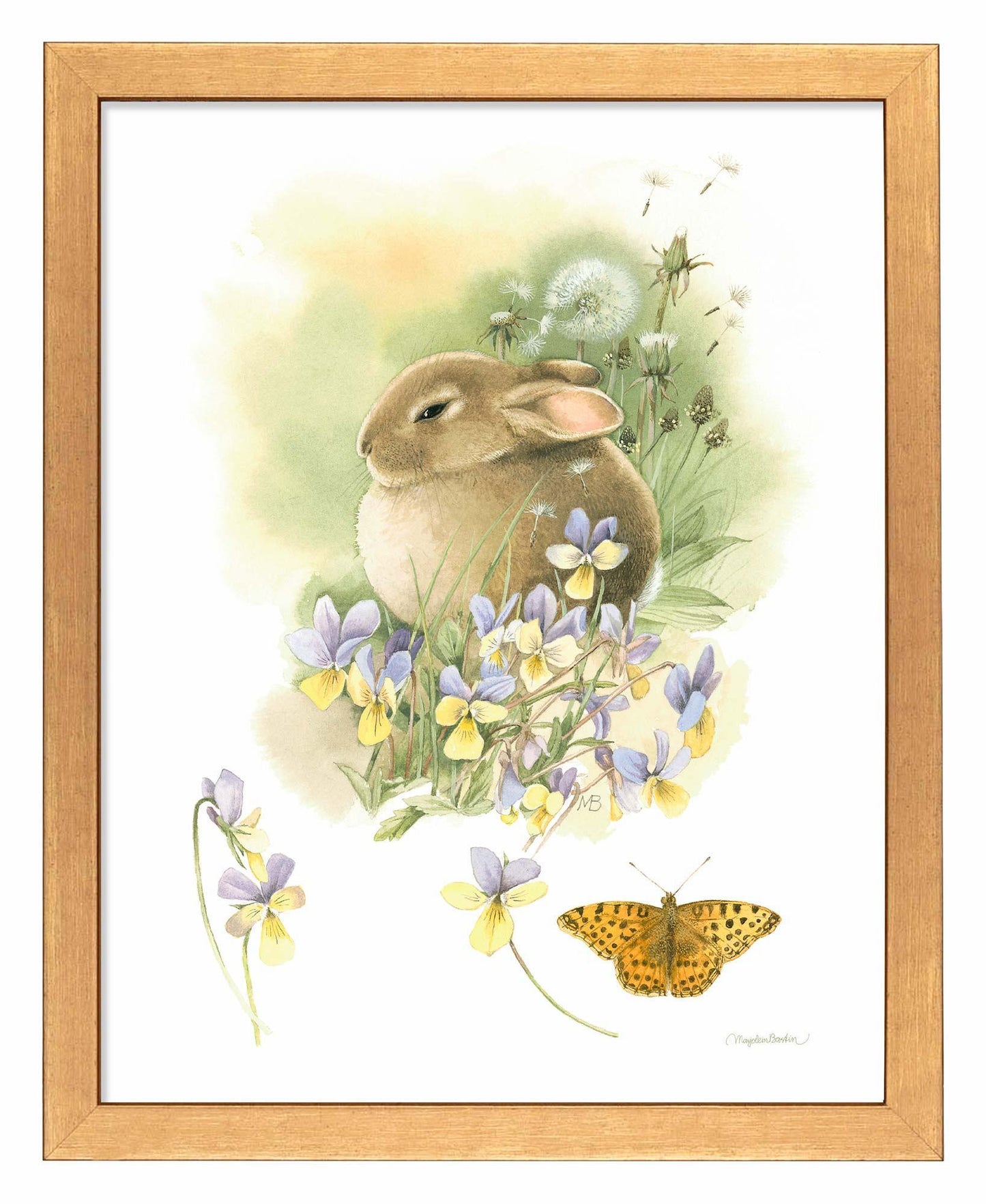Hiding in Seaside Pansies
