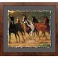 Home Run—Horses Deckled Edge Paper Print - Wild Wings