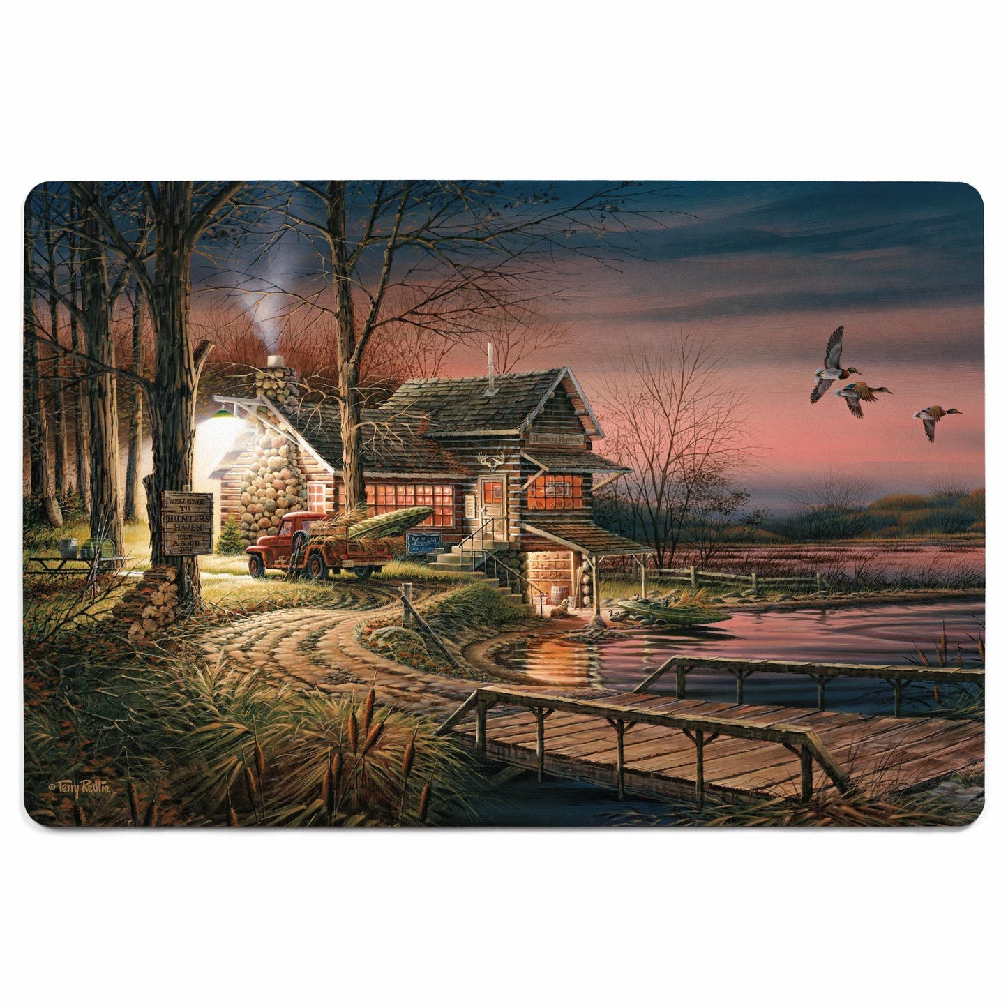 Hunter's Haven Floor Mat - Wild Wings