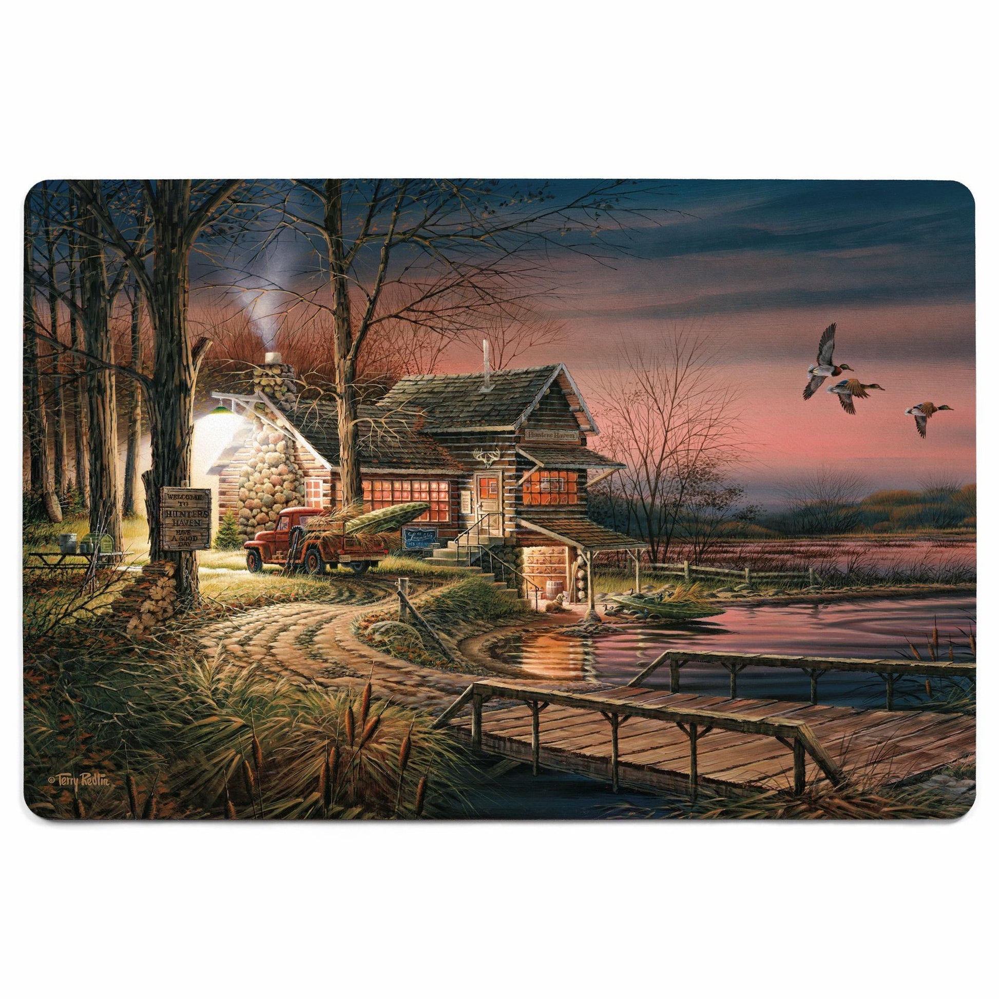 Hunter's Haven Floor Mat - Wild Wings