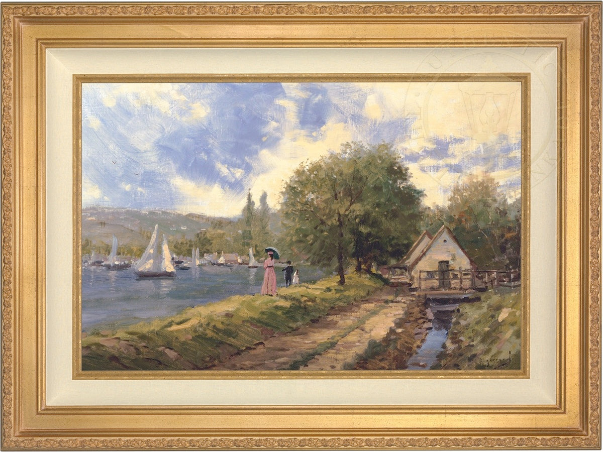 Lakeside Stroll - Limited Edition Canvas