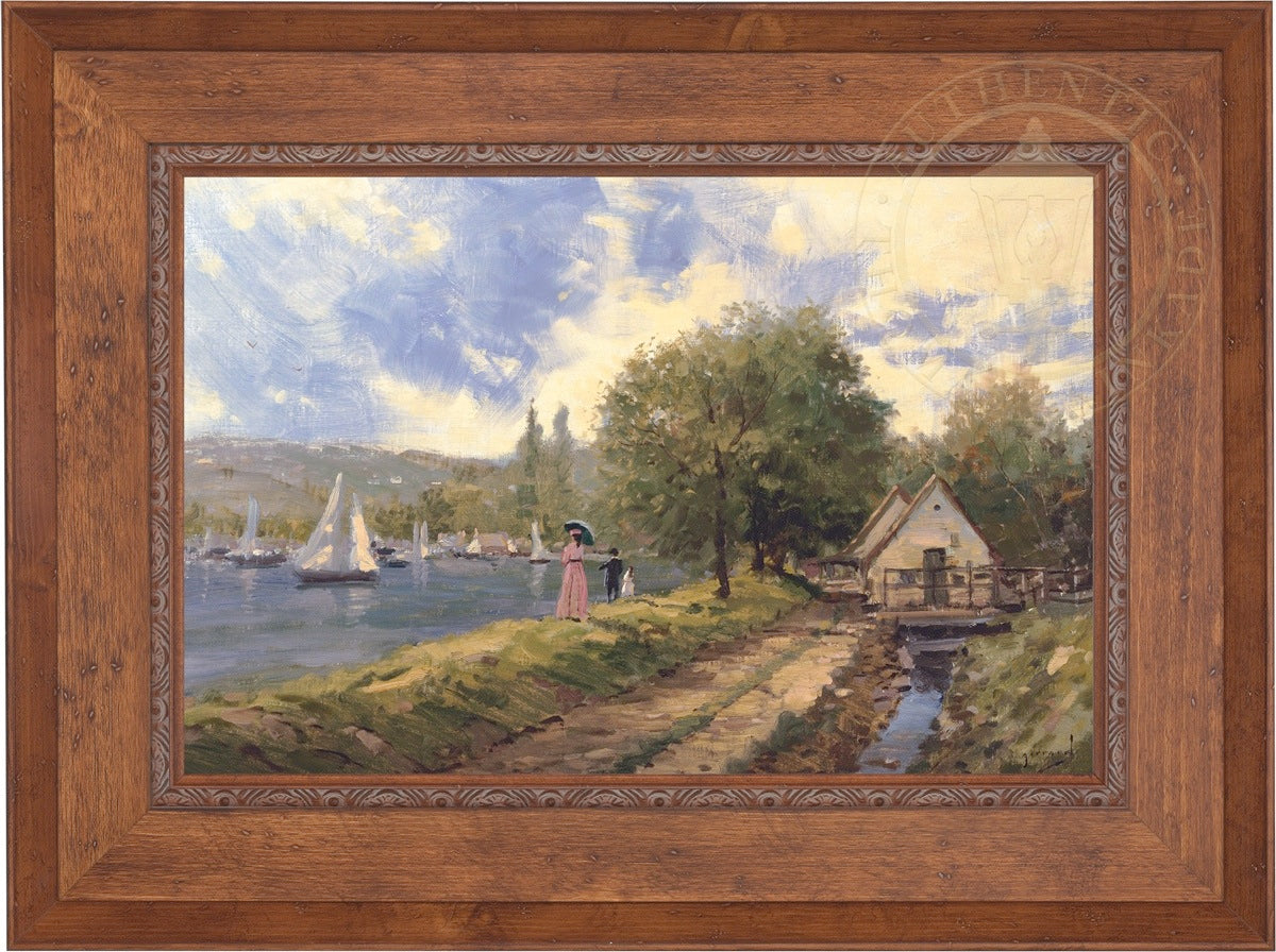 Lakeside Stroll - Limited Edition Canvas