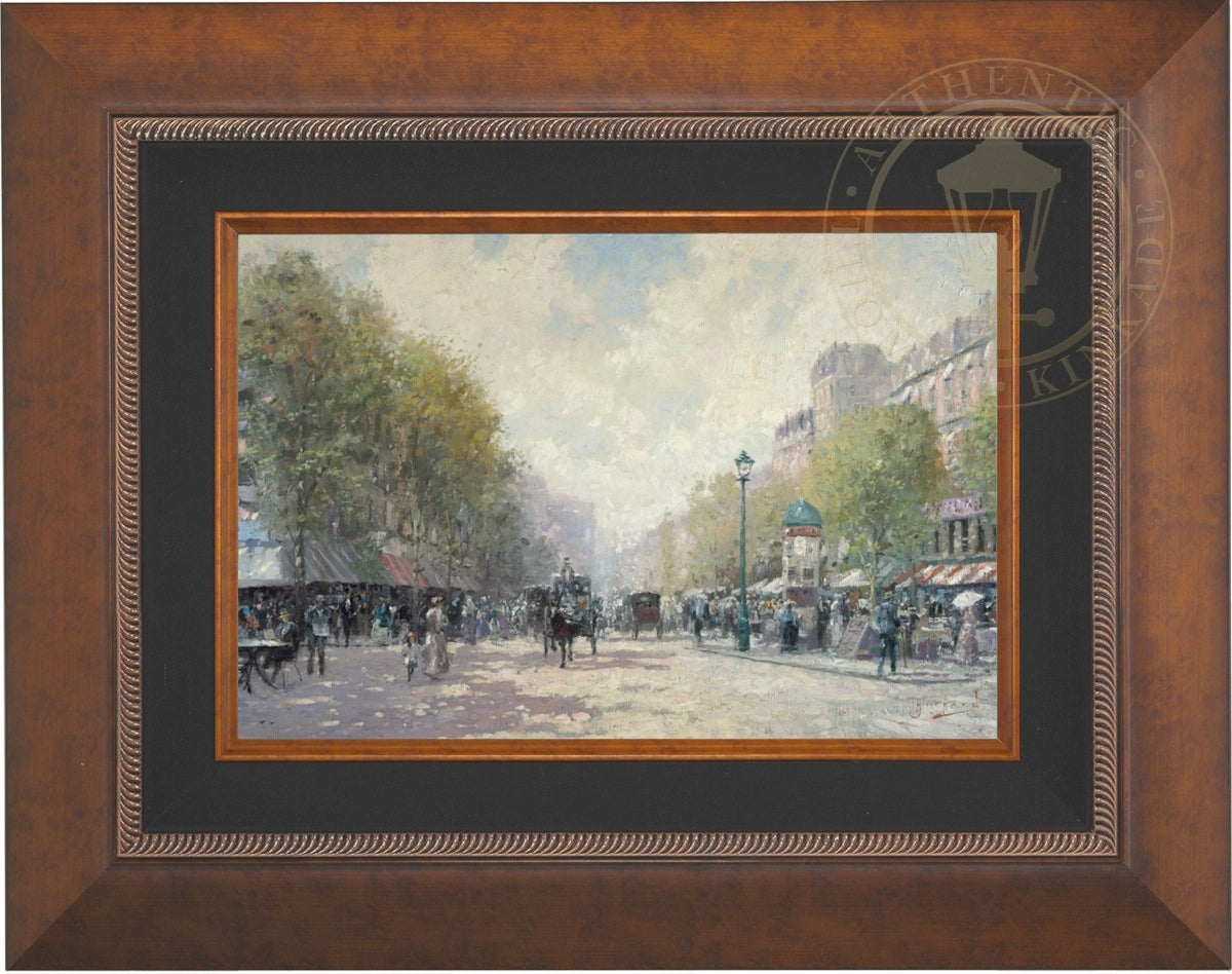 Morning on the Boulevard - Limited Edition Canvas