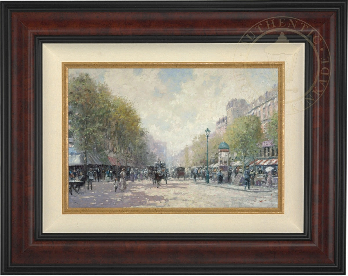 Morning on the Boulevard - Limited Edition Canvas