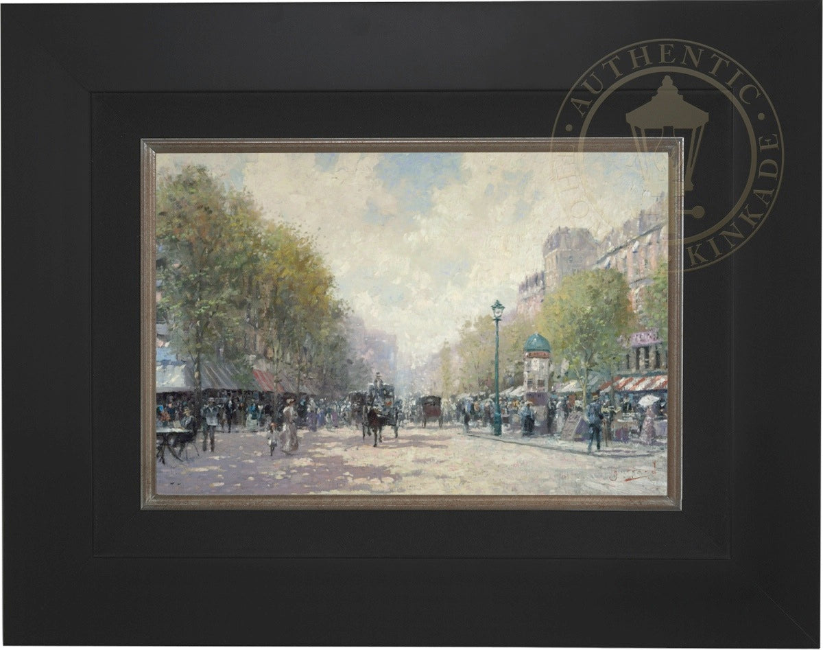 Morning on the Boulevard - Limited Edition Canvas