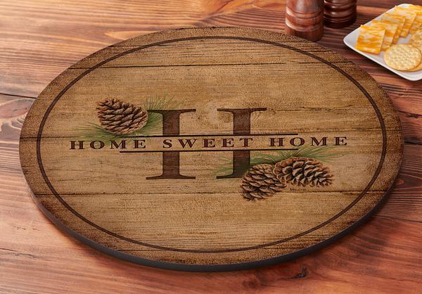 Home Sweet Home Lazy Susan Turntable - Wild Wings