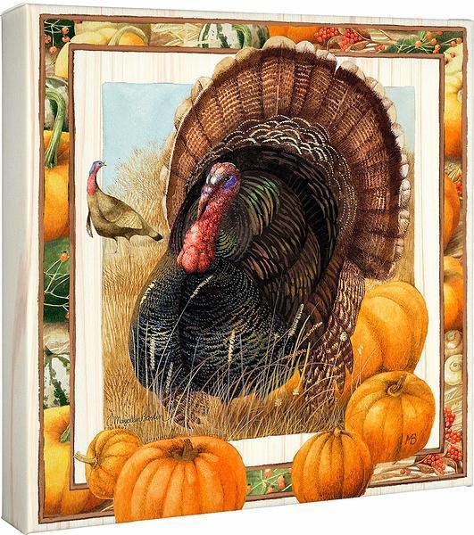 Proud Tom Turkey Gallery Wrapped Canvas - Wild Wings