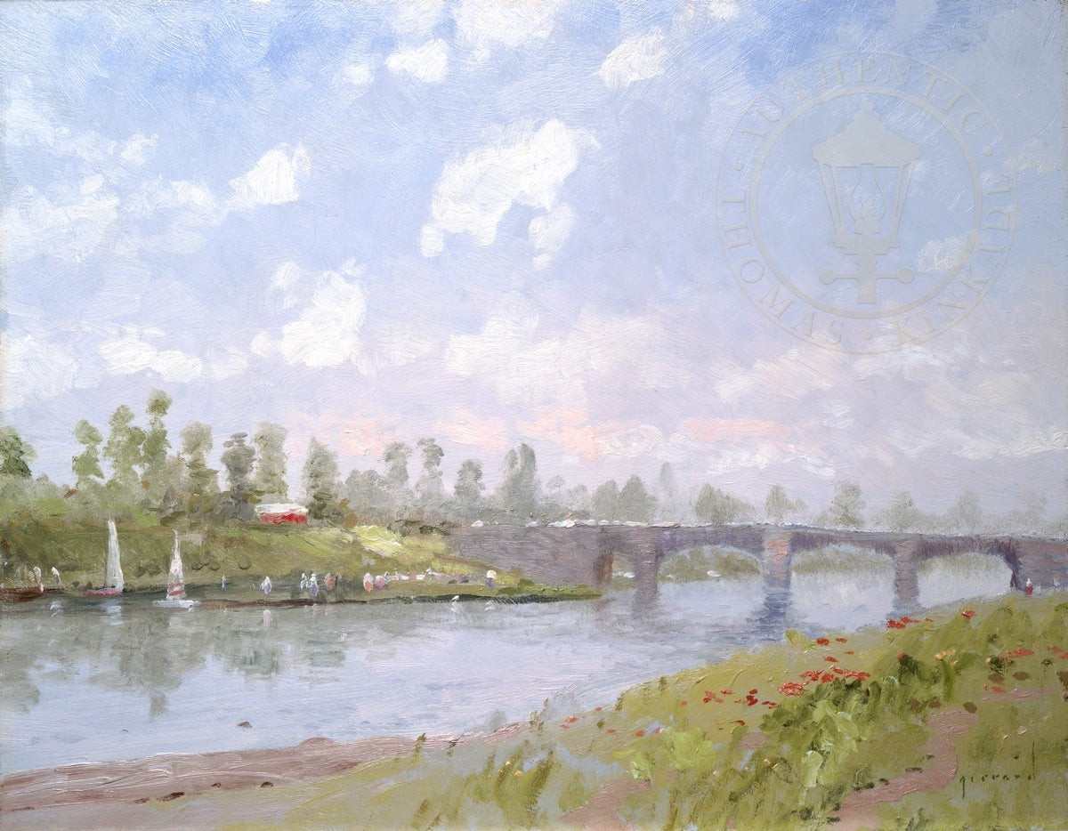 The Riverbank - Limited Edition Canvas
