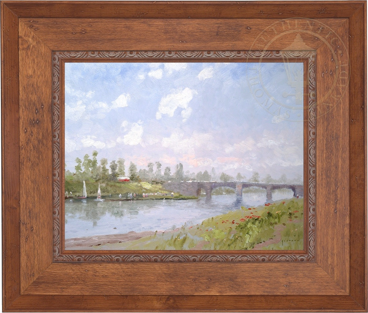 The Riverbank - Limited Edition Canvas