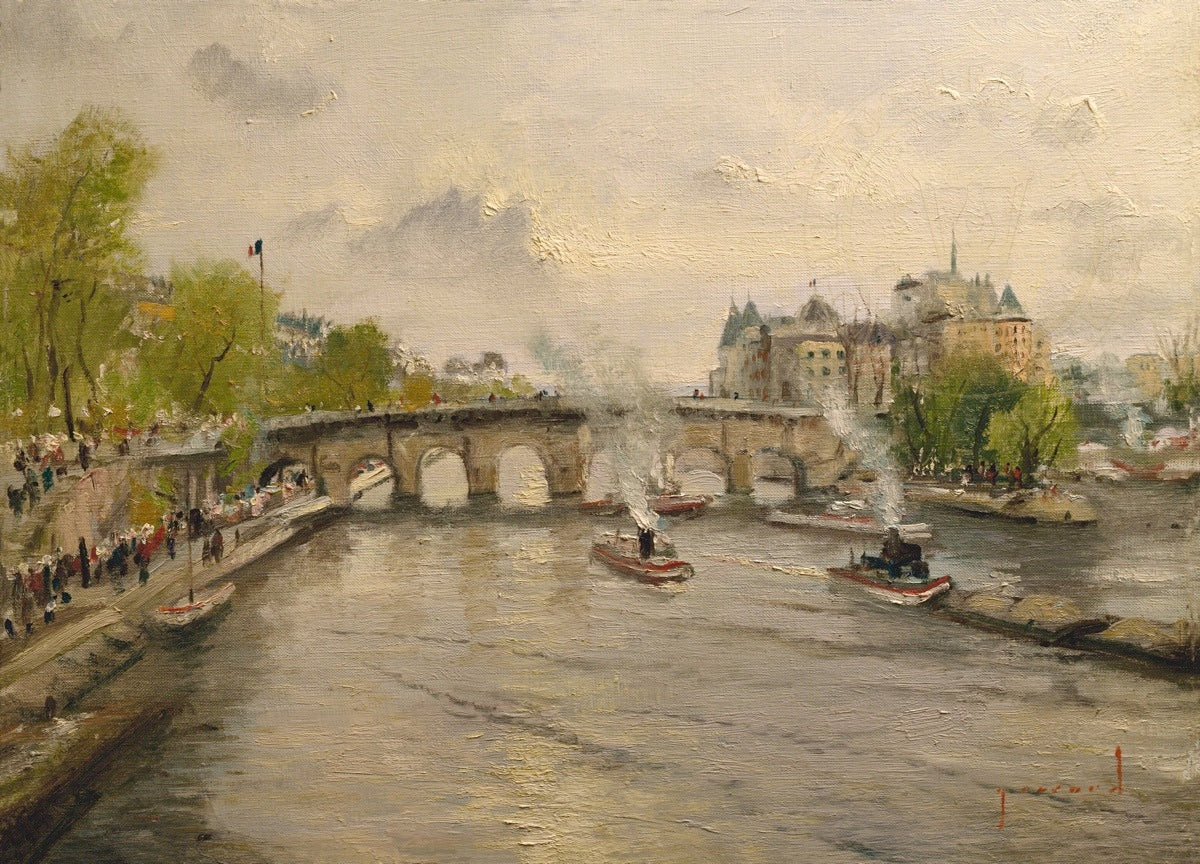 The River Seine - Limited Edition Canvas