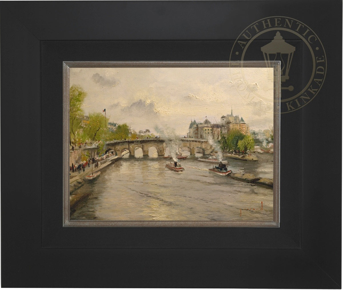 The River Seine - Limited Edition Canvas
