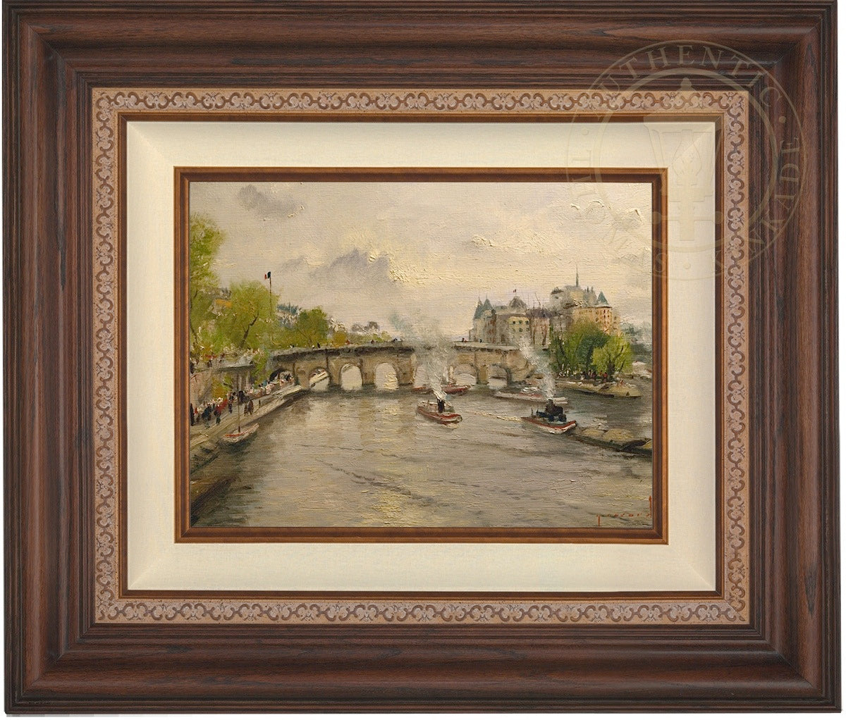 The River Seine - Limited Edition Canvas