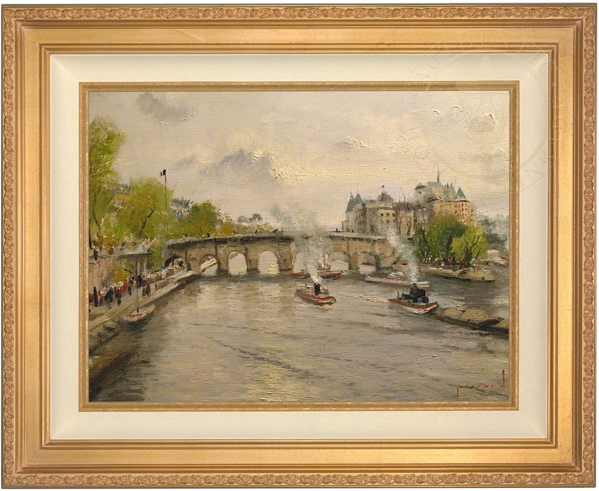 The River Seine - Limited Edition Canvas