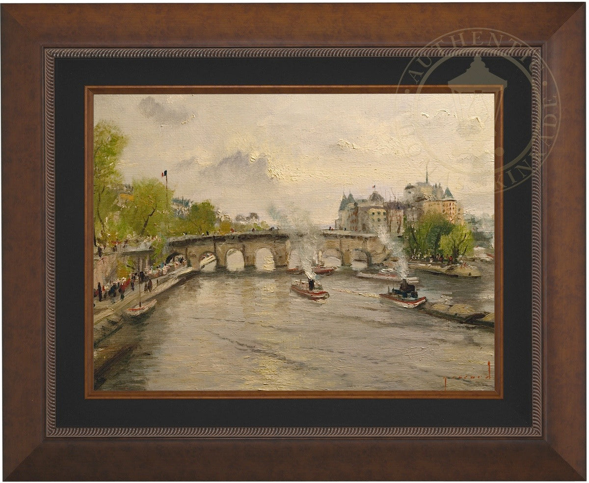 The River Seine - Limited Edition Canvas