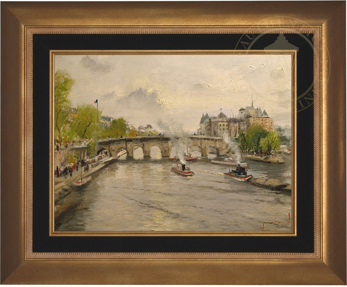 The River Seine - Limited Edition Canvas