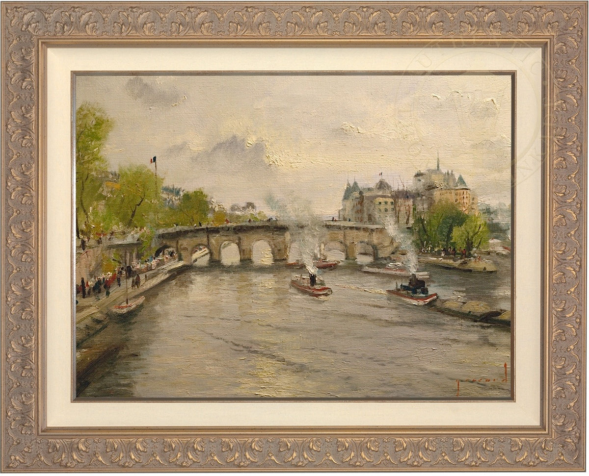 The River Seine - Limited Edition Canvas