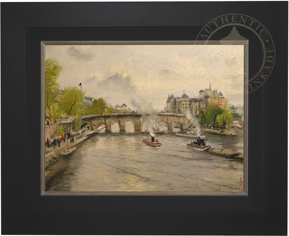 The River Seine - Limited Edition Canvas