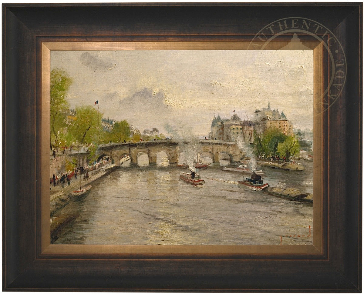 The River Seine - Limited Edition Canvas