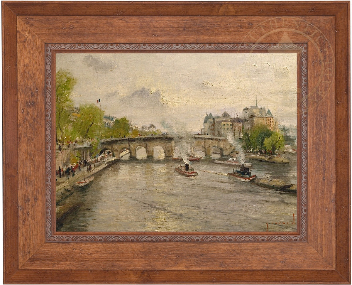 The River Seine - Limited Edition Canvas