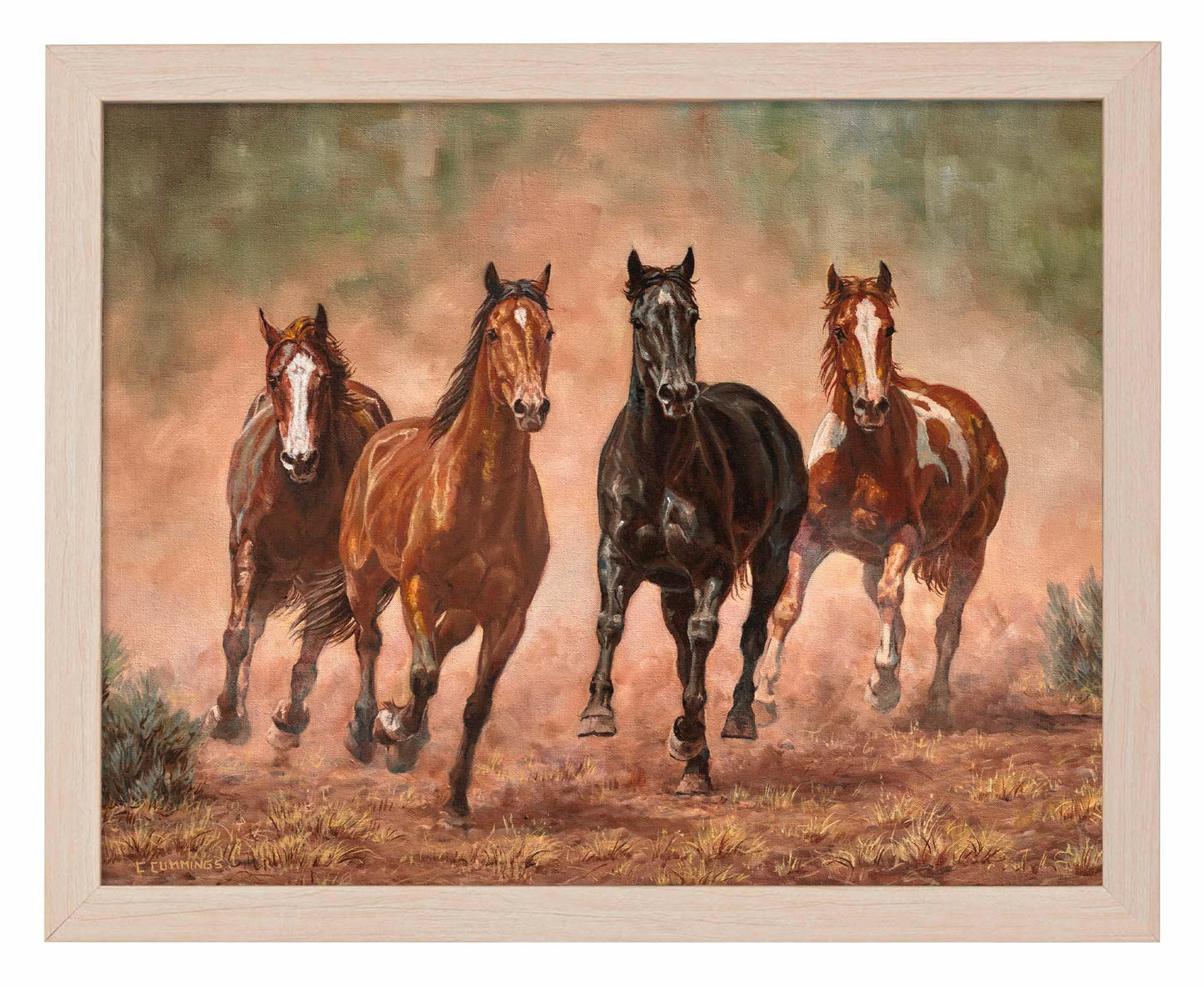 Run Time—Horses Art Print - Wild Wings